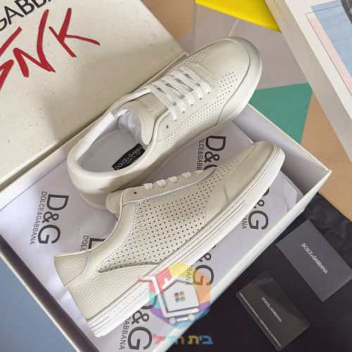 Dolce & Gabbana Sneaker aus perforiertem Leder, in sechs Farben 6