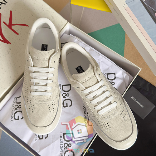 Dolce & Gabbana Sneaker aus perforiertem Leder, in sechs Farben 8