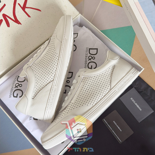 Dolce & Gabbana Sneaker aus perforiertem Leder, in sechs Farben 20