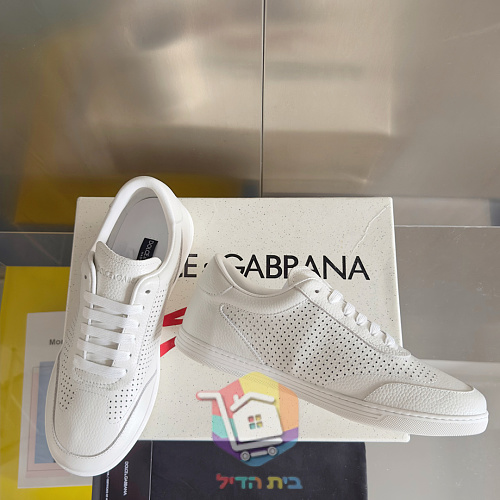 Dolce & Gabbana Sneaker aus perforiertem Leder, in sechs Farben 23