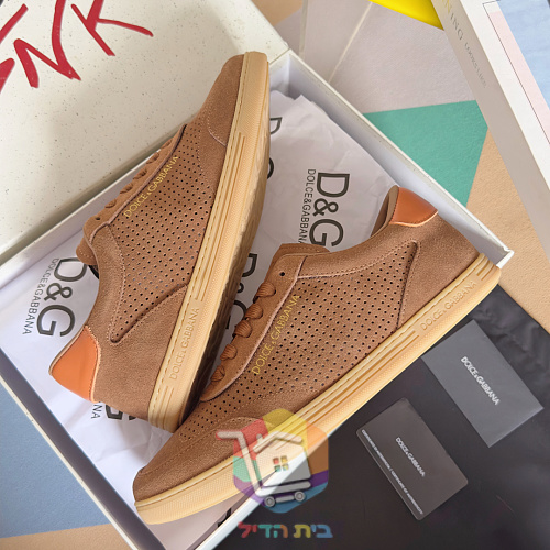 Dolce & Gabbana Sneaker aus perforiertem Leder, in sechs Farben 36