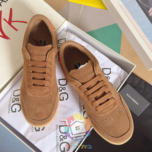 Dolce & Gabbana Sneaker aus perforiertem Leder, in sechs Farben 40