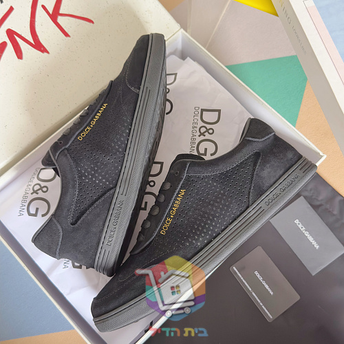 Dolce & Gabbana Sneaker aus perforiertem Leder, in sechs Farben 44