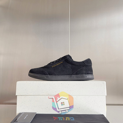 Dolce & Gabbana Sneaker aus perforiertem Leder, in sechs Farben 45