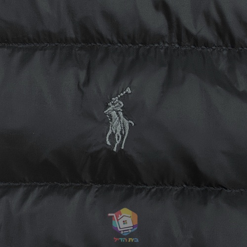 מעיל פוך Polo Ralph Lauren Colden Packable שנארז לכיס, עם צווארון עומד או קפוצ'ון, כחול כהה או שחור, תמונה 5