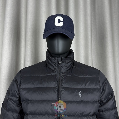 מעיל פוך Polo Ralph Lauren Colden Packable שנארז לכיס, עם צווארון עומד או קפוצ'ון, כחול כהה או שחור, תמונה 13