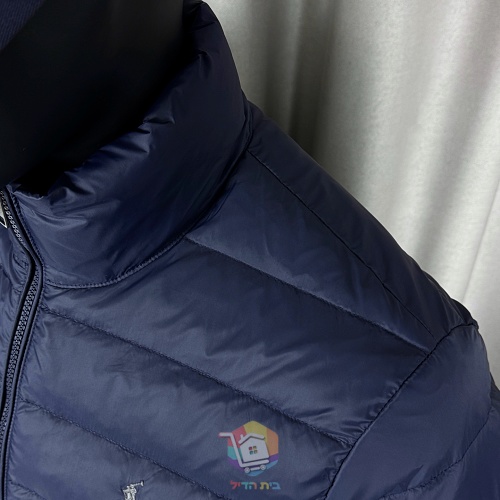 מעיל פוך Polo Ralph Lauren Colden Packable שנארז לכיס, עם צווארון עומד או קפוצ'ון, כחול כהה או שחור, תמונה 26