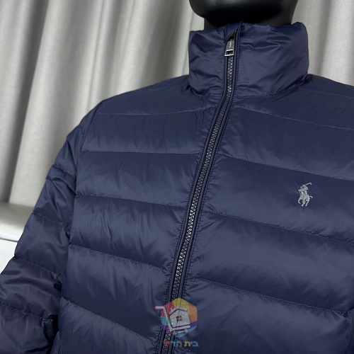מעיל פוך Polo Ralph Lauren Colden Packable שנארז לכיס, עם צווארון עומד או קפוצ'ון, כחול כהה או שחור, תמונה 27