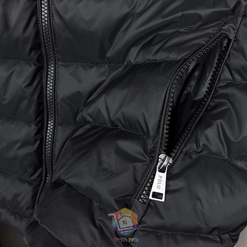 מעיל פוך Polo Ralph Lauren Colden Packable שנארז לכיס, עם צווארון עומד או קפוצ'ון, כחול כהה או שחור, תמונה 34