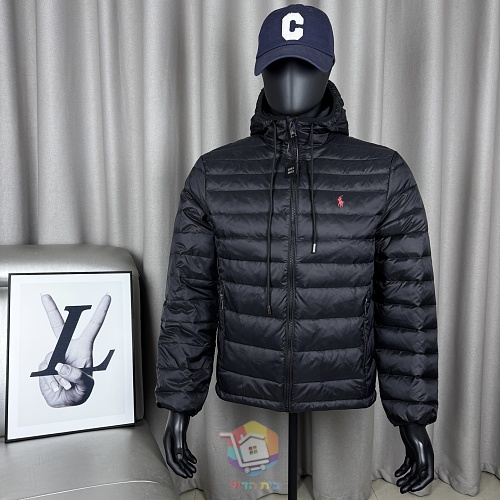 מעיל פוך Polo Ralph Lauren Colden Packable שנארז לכיס, עם צווארון עומד או קפוצ'ון, כחול כהה או שחור, תמונה 47