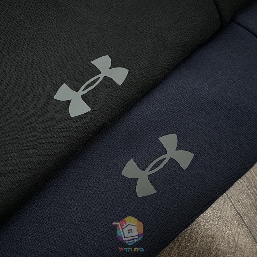סווטשירט Under Armour עם צווארון עגול וכיס רוכסן בצד, שחור או כחול כהה, תמונה 7