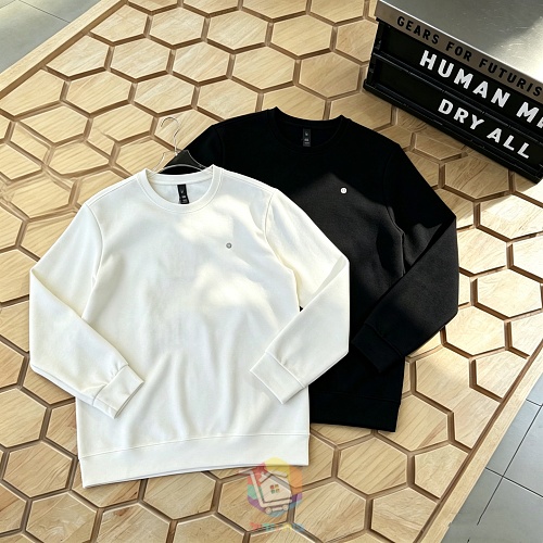 סווטשירט lululemon עם צווארון עגול, לבן או שחור, תמונה 4