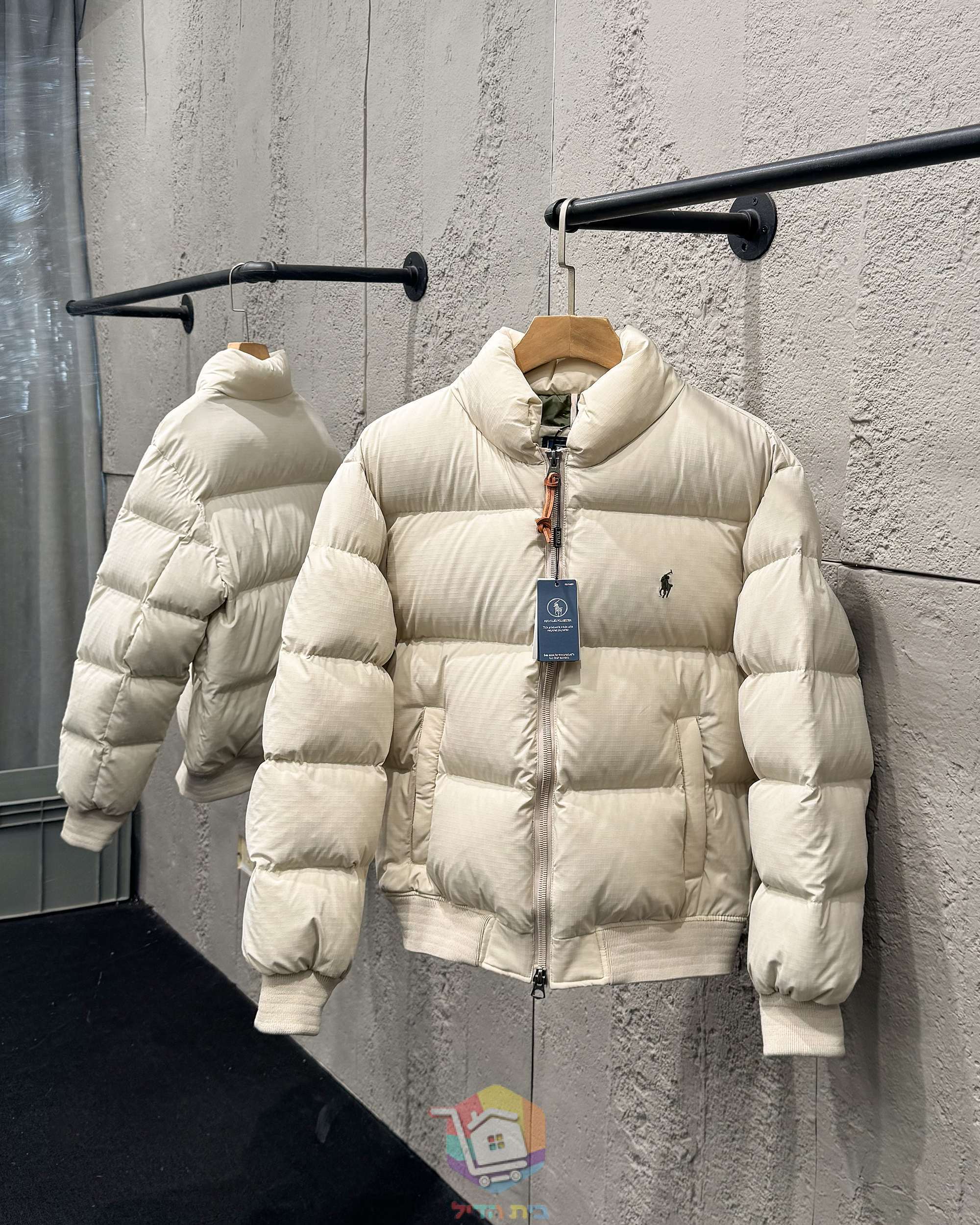 Polo Ralph Lauren Daunenjacke mit Stehkragen, vier Farben