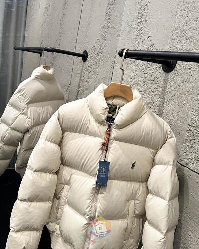מעיל פוך Polo Ralph Lauren עם צווארון עומד, בארבעה גוונים, תמונה 4