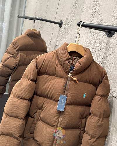 מעיל פוך Polo Ralph Lauren עם צווארון עומד, בארבעה גוונים, תמונה 5