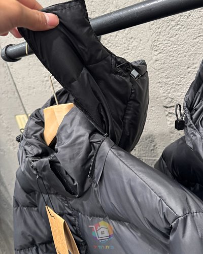 מעיל פוך Burberry עם קפוצ'ון, שחור, תמונה 15