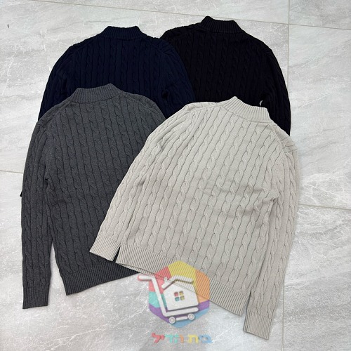 Maglione a trecce con mezza zip Polo Ralph Lauren, quattro colori 4