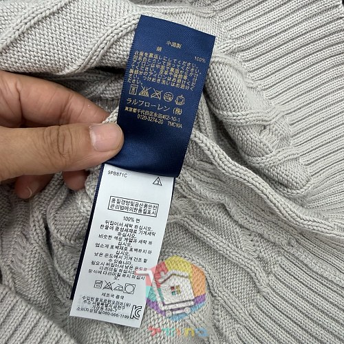 Maglione a trecce con mezza zip Polo Ralph Lauren, quattro colori 5