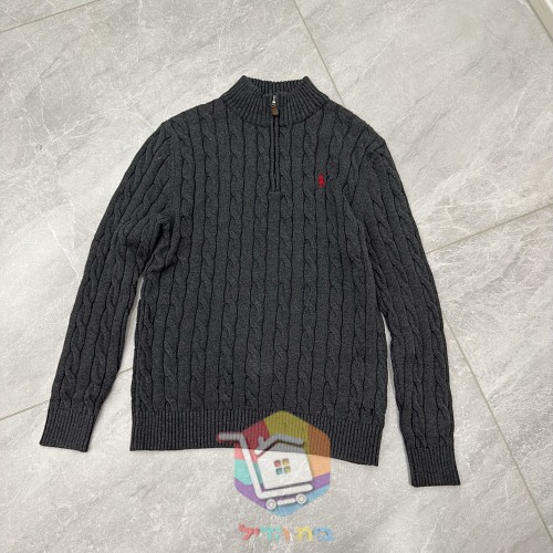 Maglione a trecce con mezza zip Polo Ralph Lauren, quattro colori 7