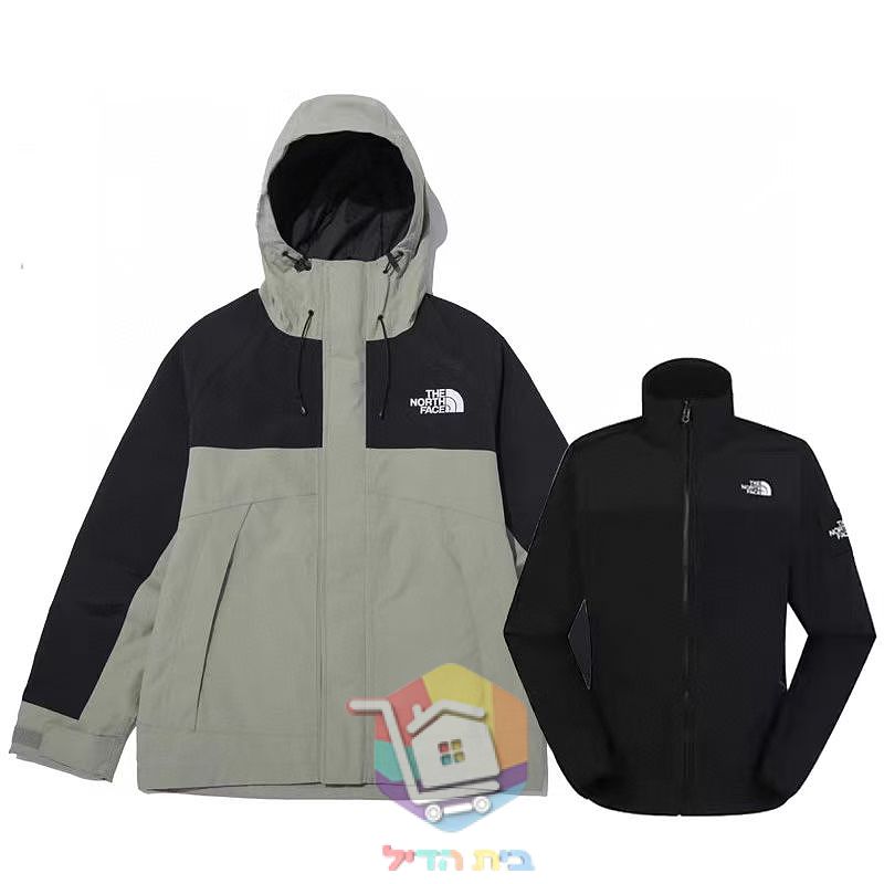 מעיל The North Face Hi Mountain עם מעיל פנימי, שלושה גוונים