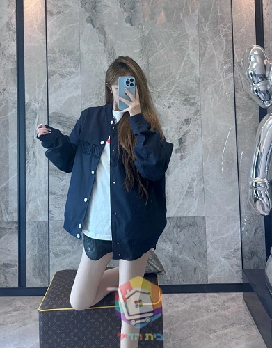 ג'קט Louis Vuitton LV Lovers Bomber, כחול כהה 2