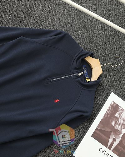 סווטשירט Polo Ralph Lauren עם רוכסן קצר, ארבעה גוונים 1
