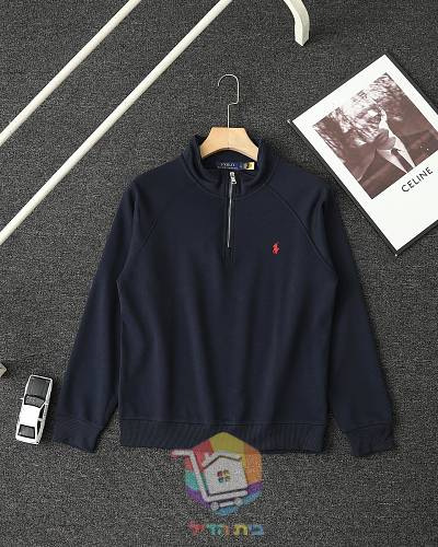 סווטשירט Polo Ralph Lauren עם רוכסן קצר, ארבעה גוונים 15