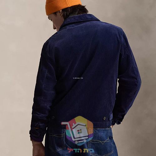 ז'קט קורדרוי Polo Ralph Lauren, בורדו, חום בהיר, כחול כהה 1