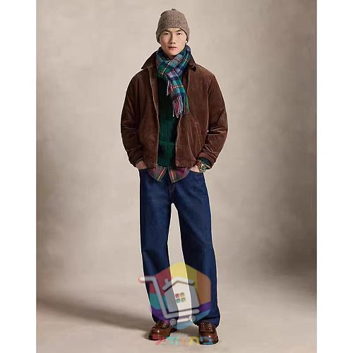 ז'קט קורדרוי Polo Ralph Lauren, בורדו, חום בהיר, כחול כהה 7