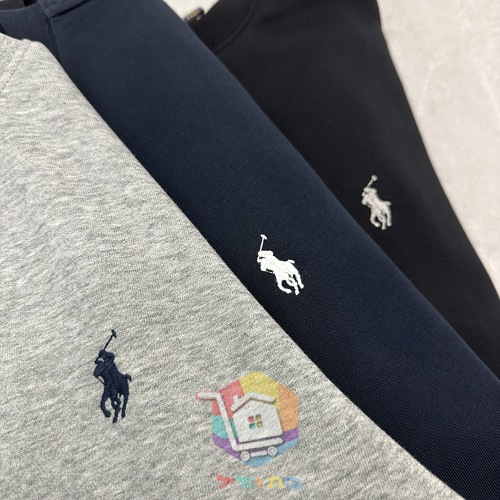 סווטשירט Polo Ralph Lauren The RL Fleece, אפור, כחול כהה או שחור, תמונה 2