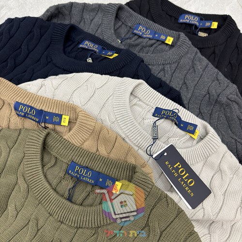סוודר Polo Ralph Lauren בסריגת צמות, שישה גוונים 1