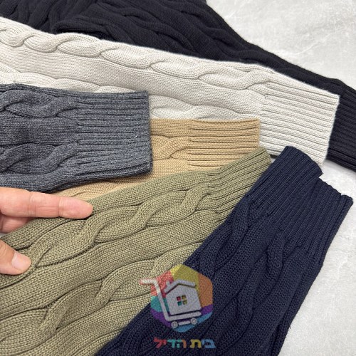 סוודר Polo Ralph Lauren בסריגת צמות, שישה גוונים 8