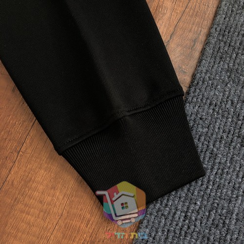 סווטשירט Gucci עם לוגו מובלט, שמנת, שחור 10