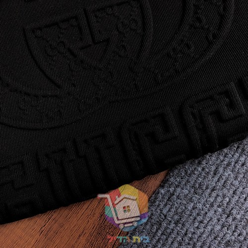 סווטשירט Gucci עם לוגו מובלט, שמנת, שחור 12
