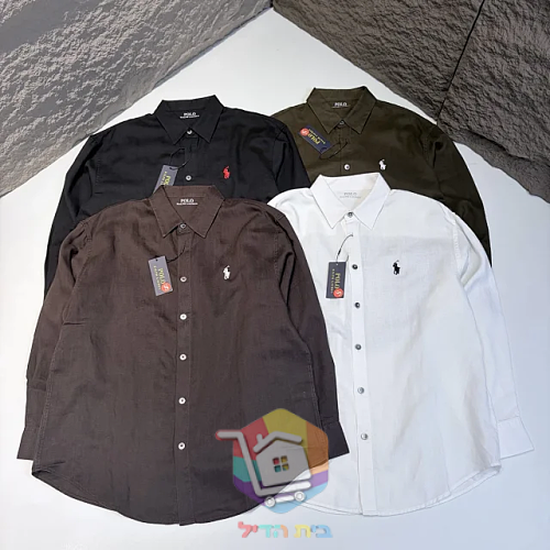 Leinenhemd Polo Ralph Lauren in vier Farben 14