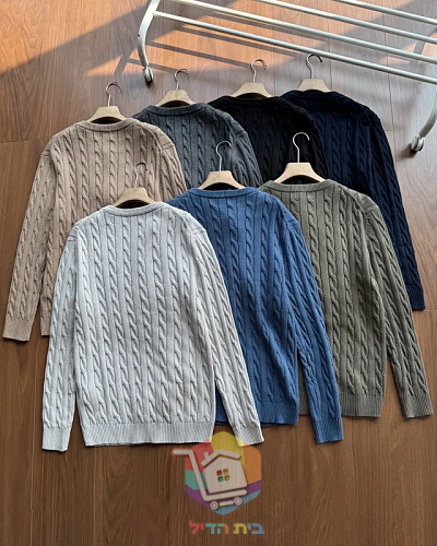 Pullover Polo Ralph Lauren mit Zopfmuster in sieben Farben 8