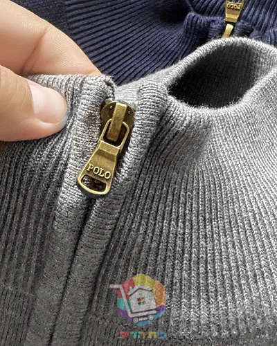 Pullover Polo Ralph Lauren mit Halbreißverschluss und Stehkragen 10