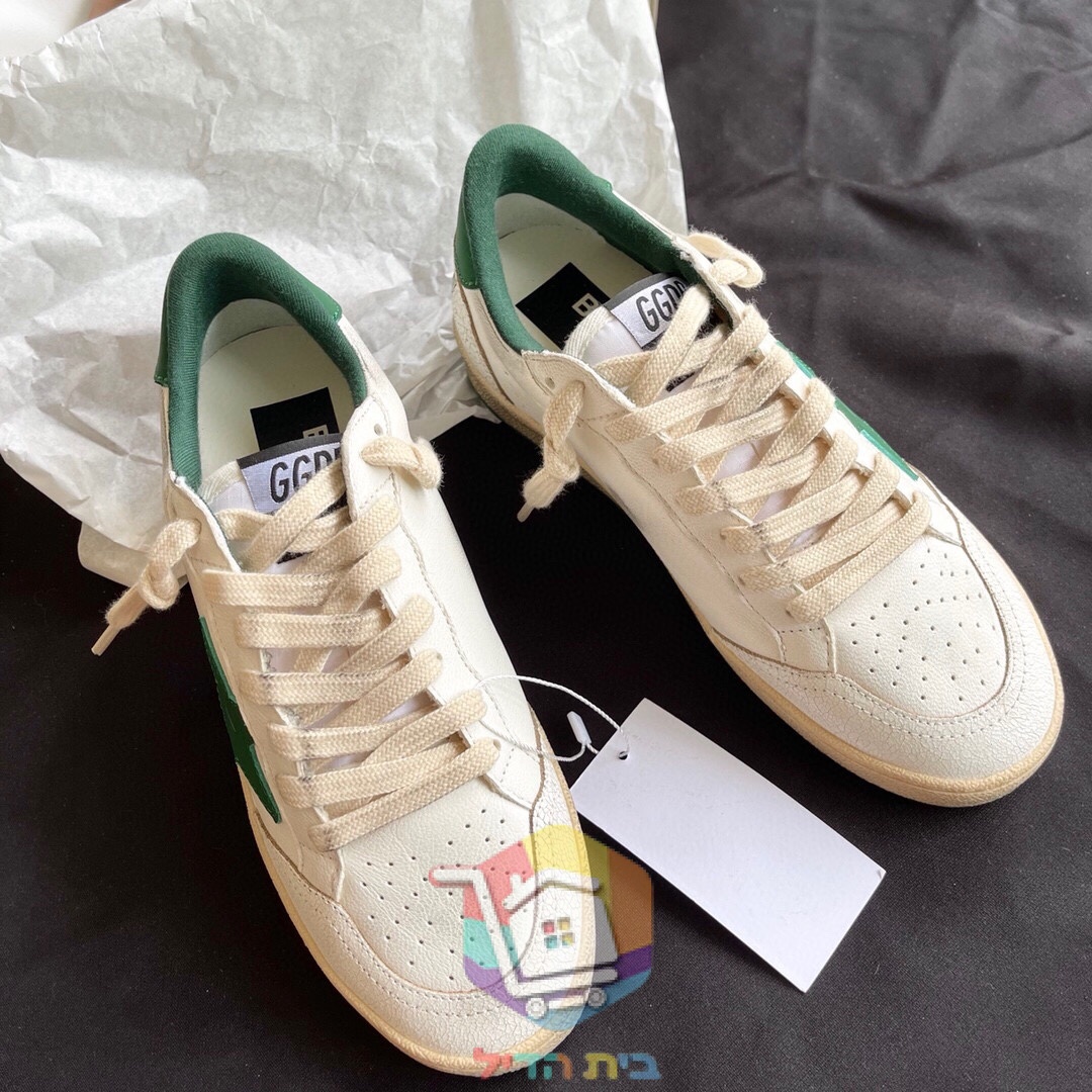 Golden Goose Ball Star mit grünem Stern