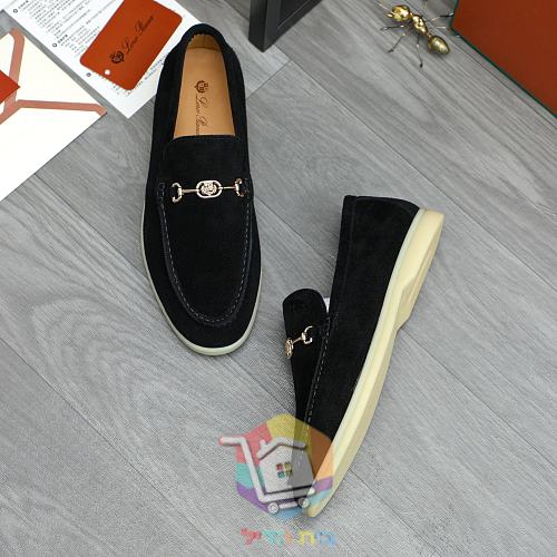 נעלי מוקסין Loro Piana Summer Walk מזמש בשני גוונים 16