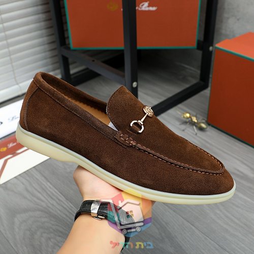 נעלי מוקסין Loro Piana Summer Walk מזמש בשני גוונים 23