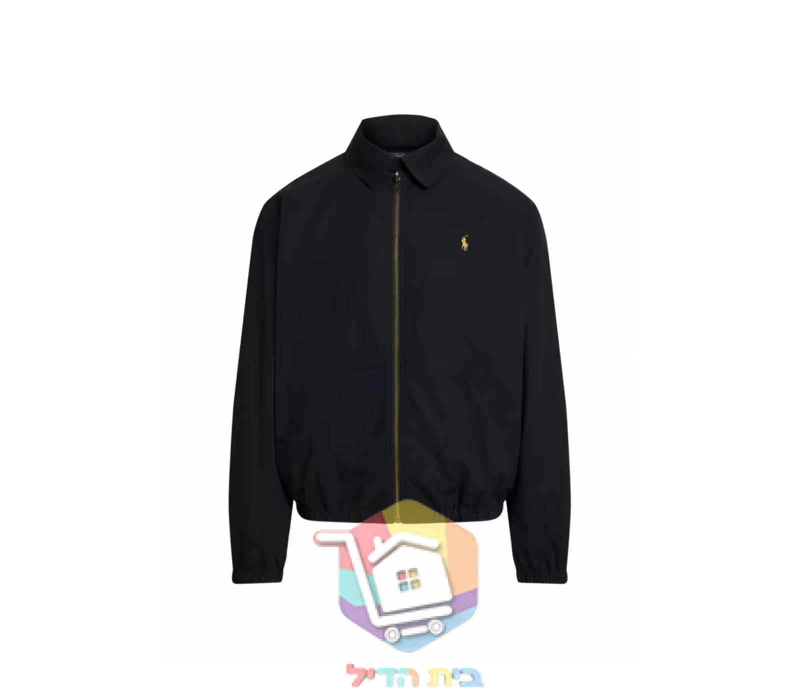 ז'קט Polo Ralph Lauren מניילון, שחור