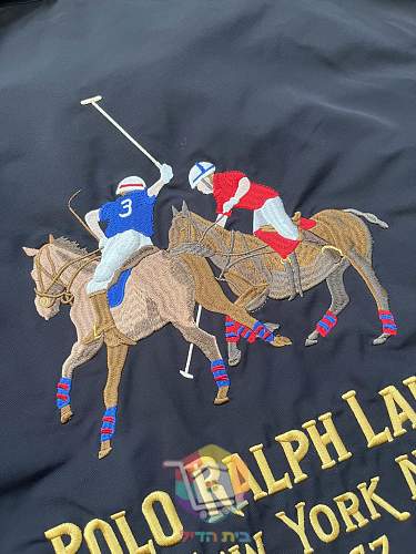 ז'קט Polo Ralph Lauren מניילון, שחור 3