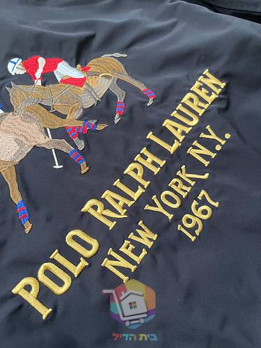 ז'קט Polo Ralph Lauren מניילון, שחור 4