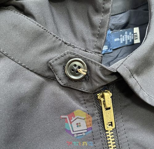ז'קט Polo Ralph Lauren מניילון, שחור 7