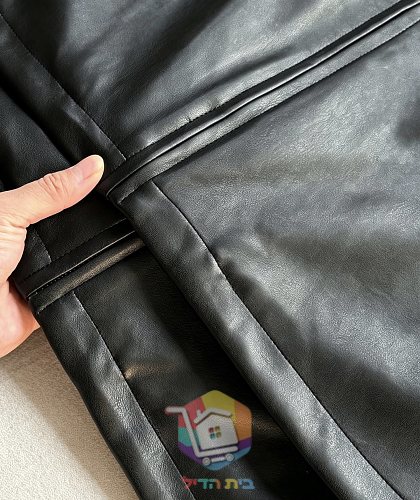 Blouson en cuir Polo Ralph Lauren noir 13
