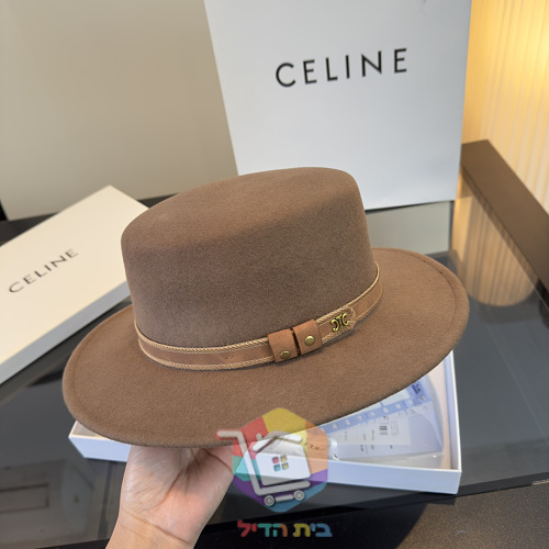 Filzhut Celine mit Lederband 15