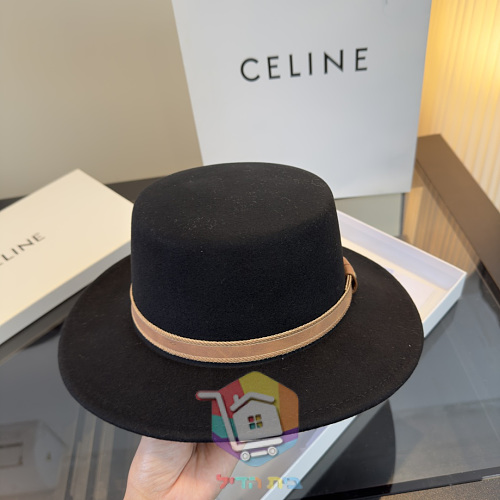 Filzhut Celine mit Lederband 22