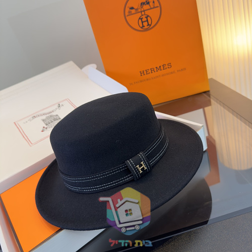 Filzhut Hermes mit breiter Krempe 5