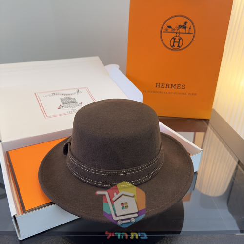 Filzhut Hermes mit breiter Krempe 15