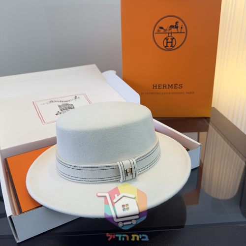Filzhut Hermes mit breiter Krempe 25